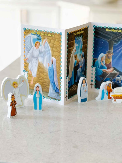 Wooden Rosary Set - Pray & Play