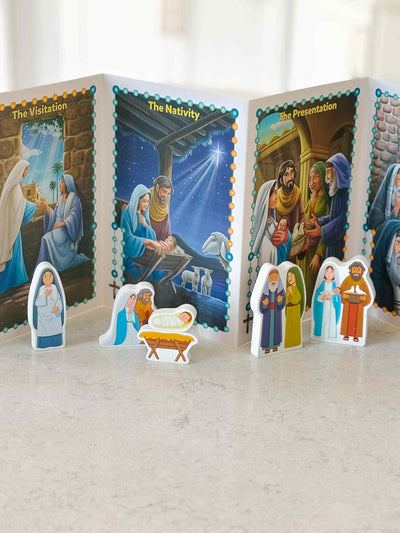 Wooden Rosary Set - Pray & Play