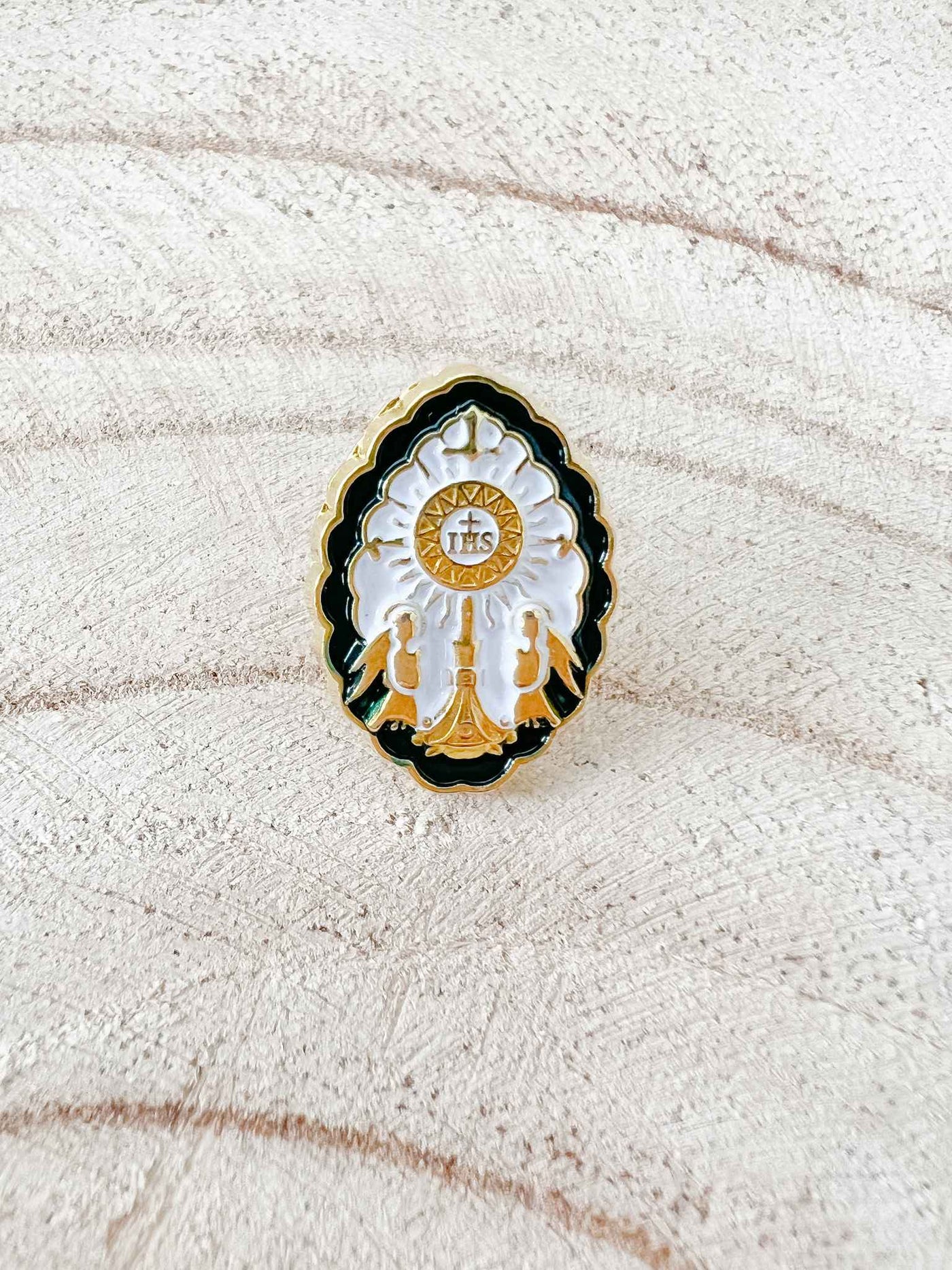 Adoration Pin