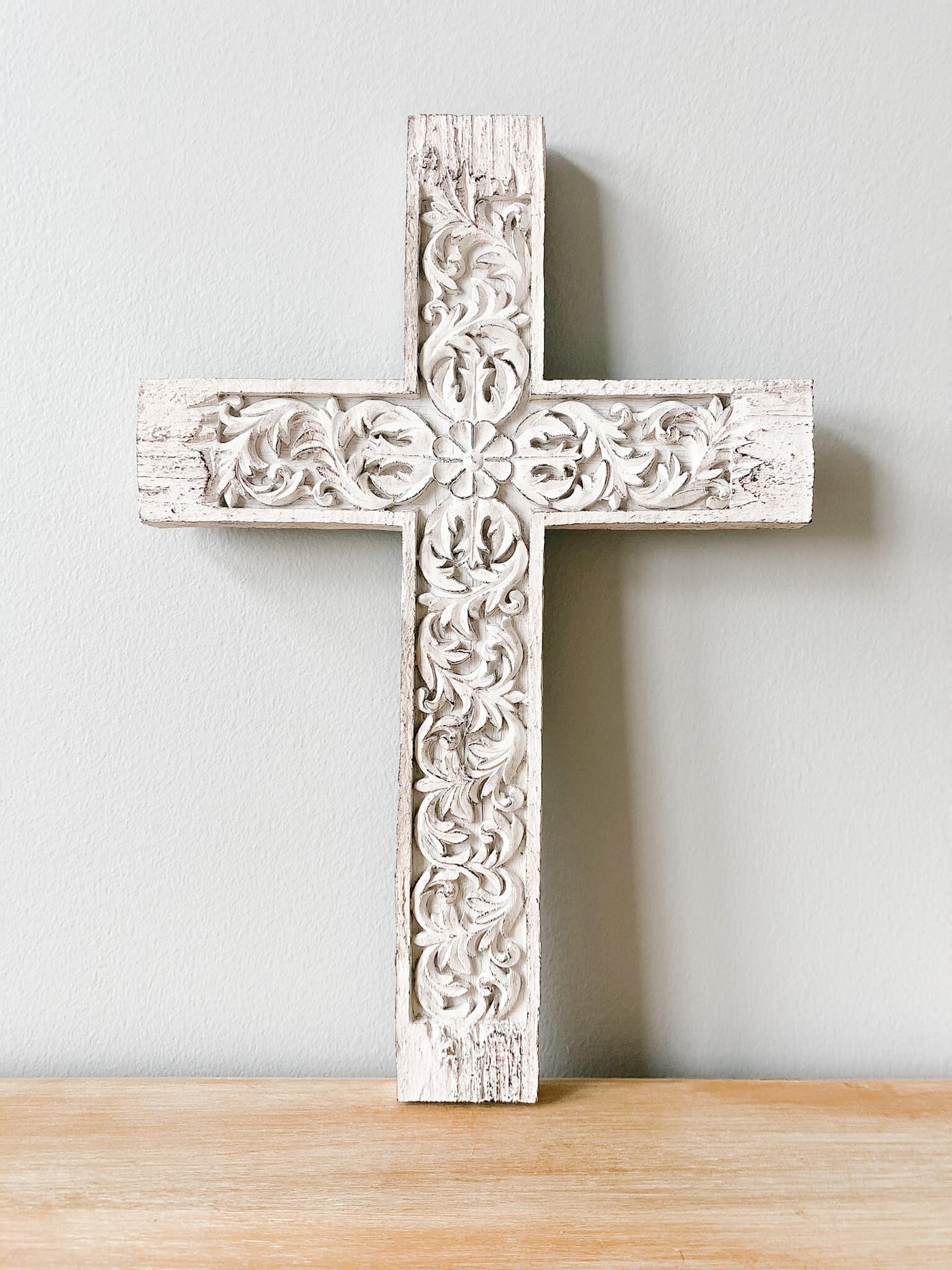 Antiqued Wall Cross