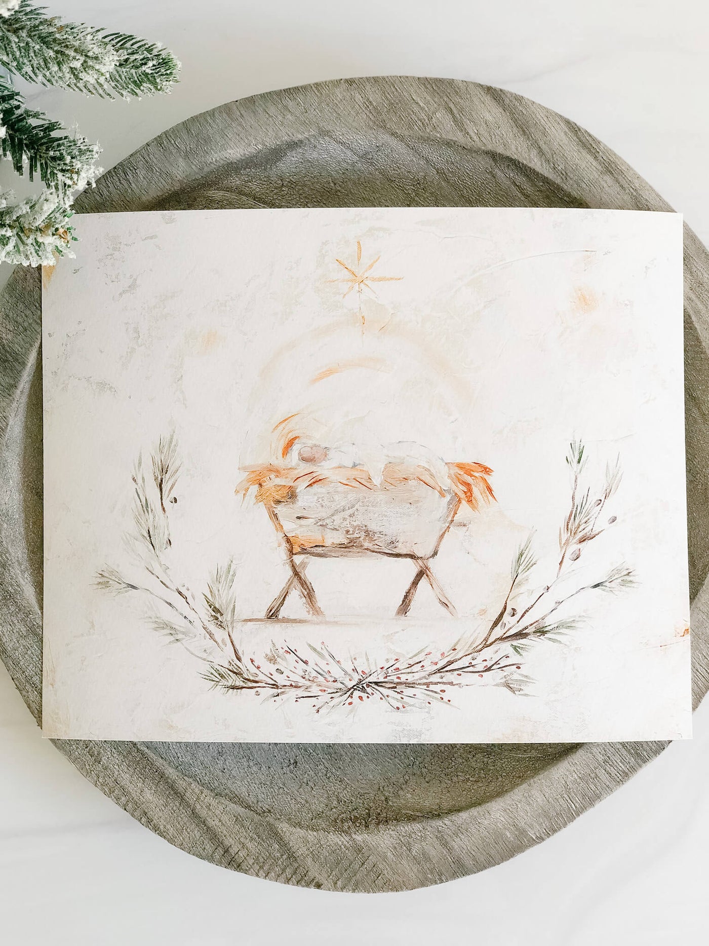 Away In a Manger - Print