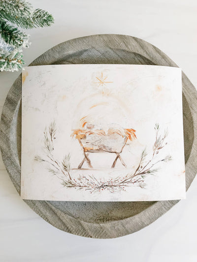 Away In a Manger - Print