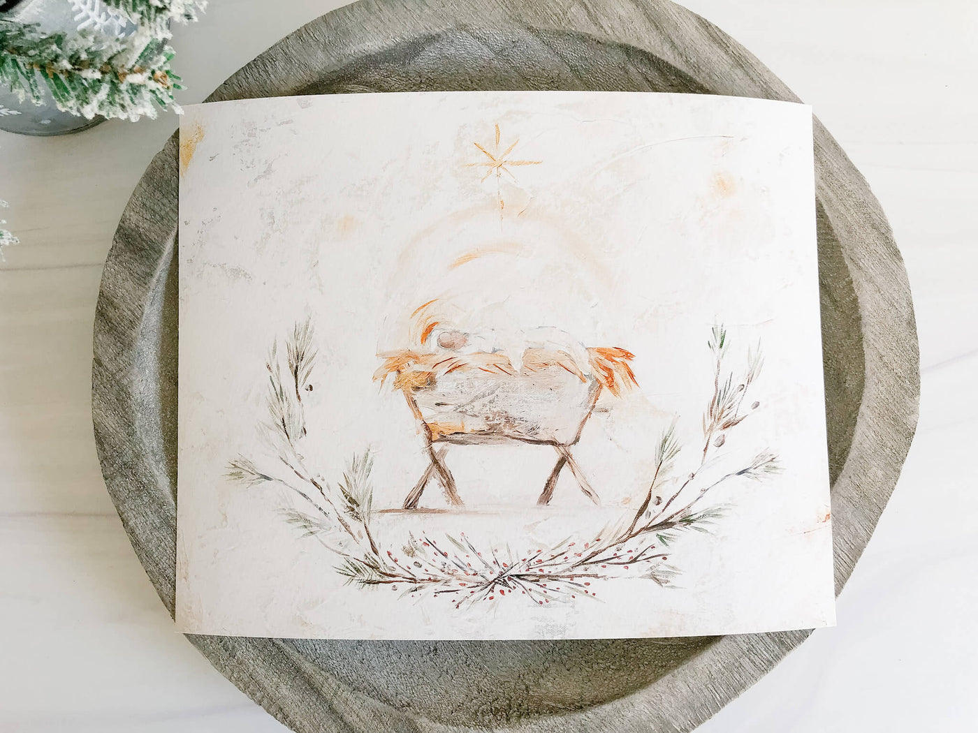 Away In a Manger - Print