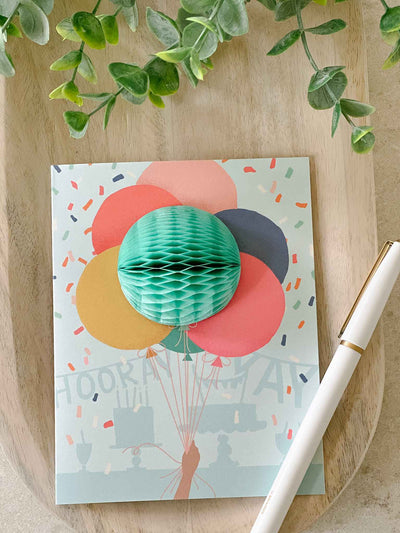 Balloon Bunch - Pop Up Card