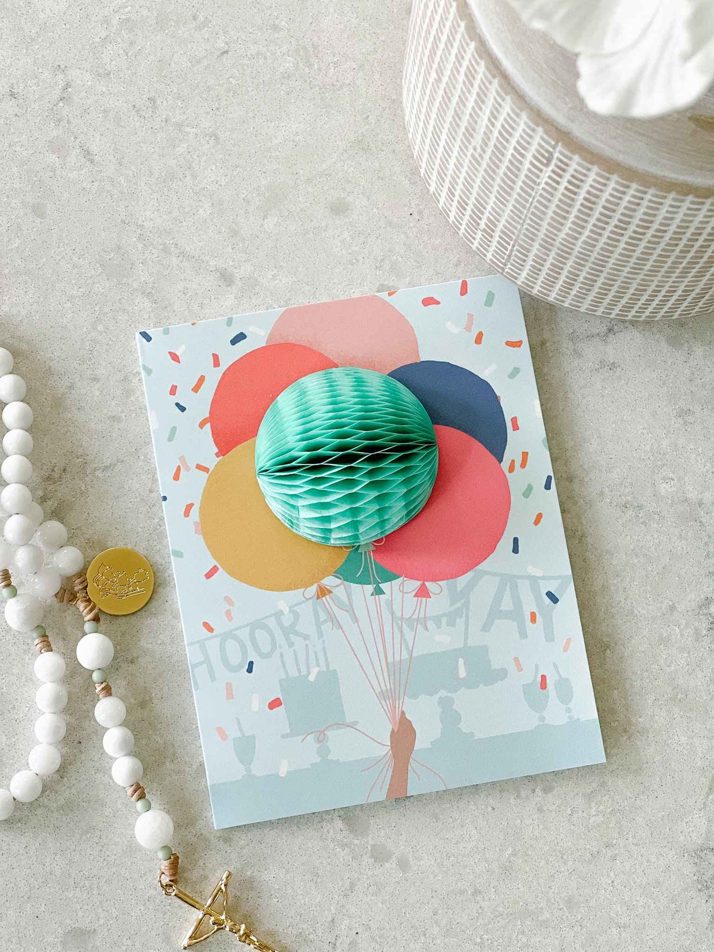 Balloon Bunch - Pop Up Card