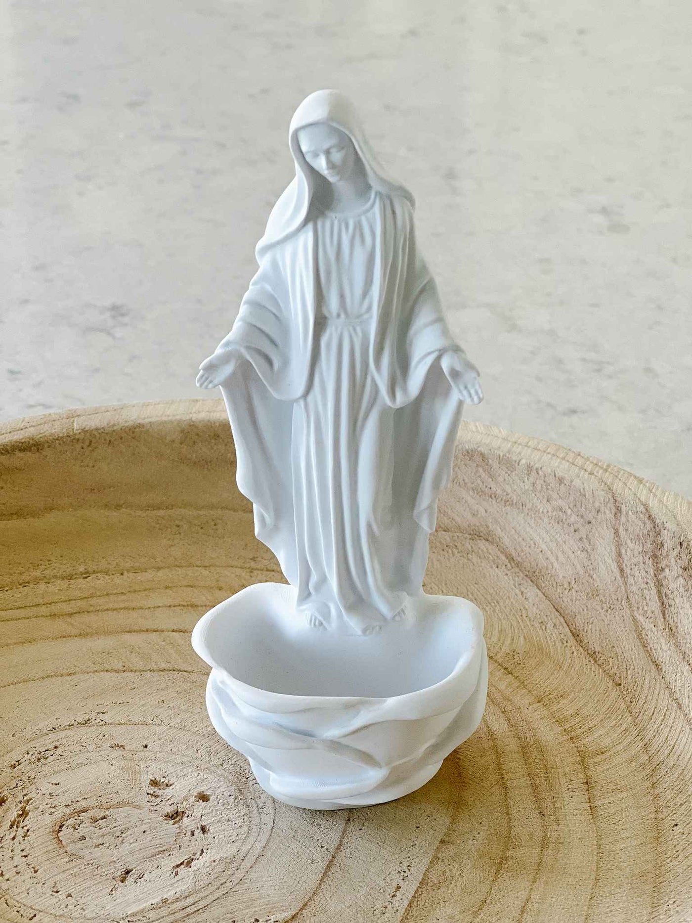 Blessed Mother Holy Water Font