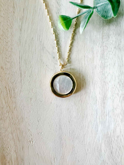 Blessed Mother of Pearl - Necklace