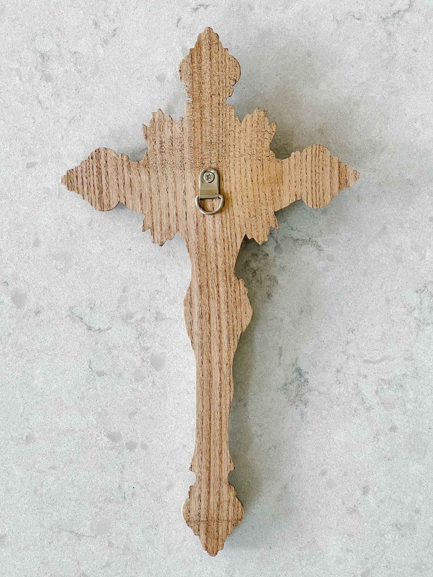 Carved Wooden Crucifix