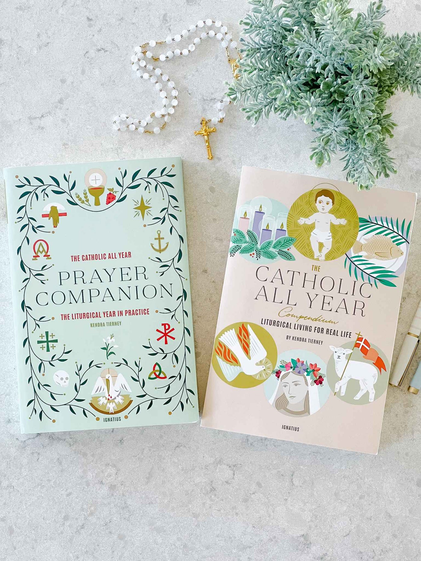 Catholic All Year Compendium & Prayer Companion - Book Set