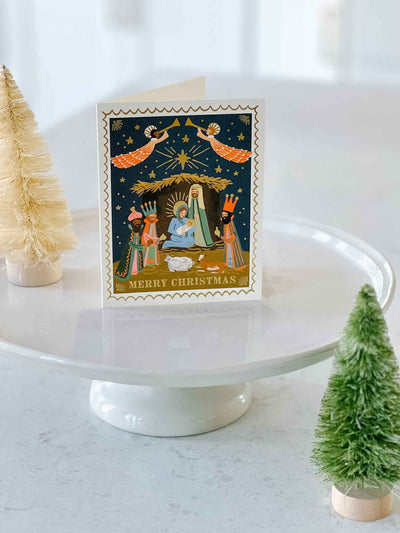 Christmas Nativity Card - Boxed Set of 8