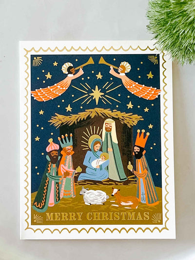 Christmas Nativity Card - Boxed Set of 8