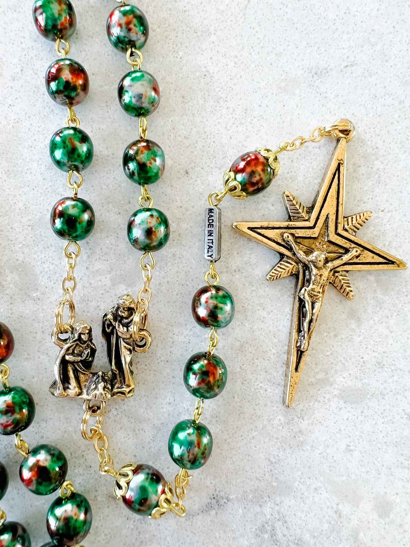 Christmas Nativity Star Rosary