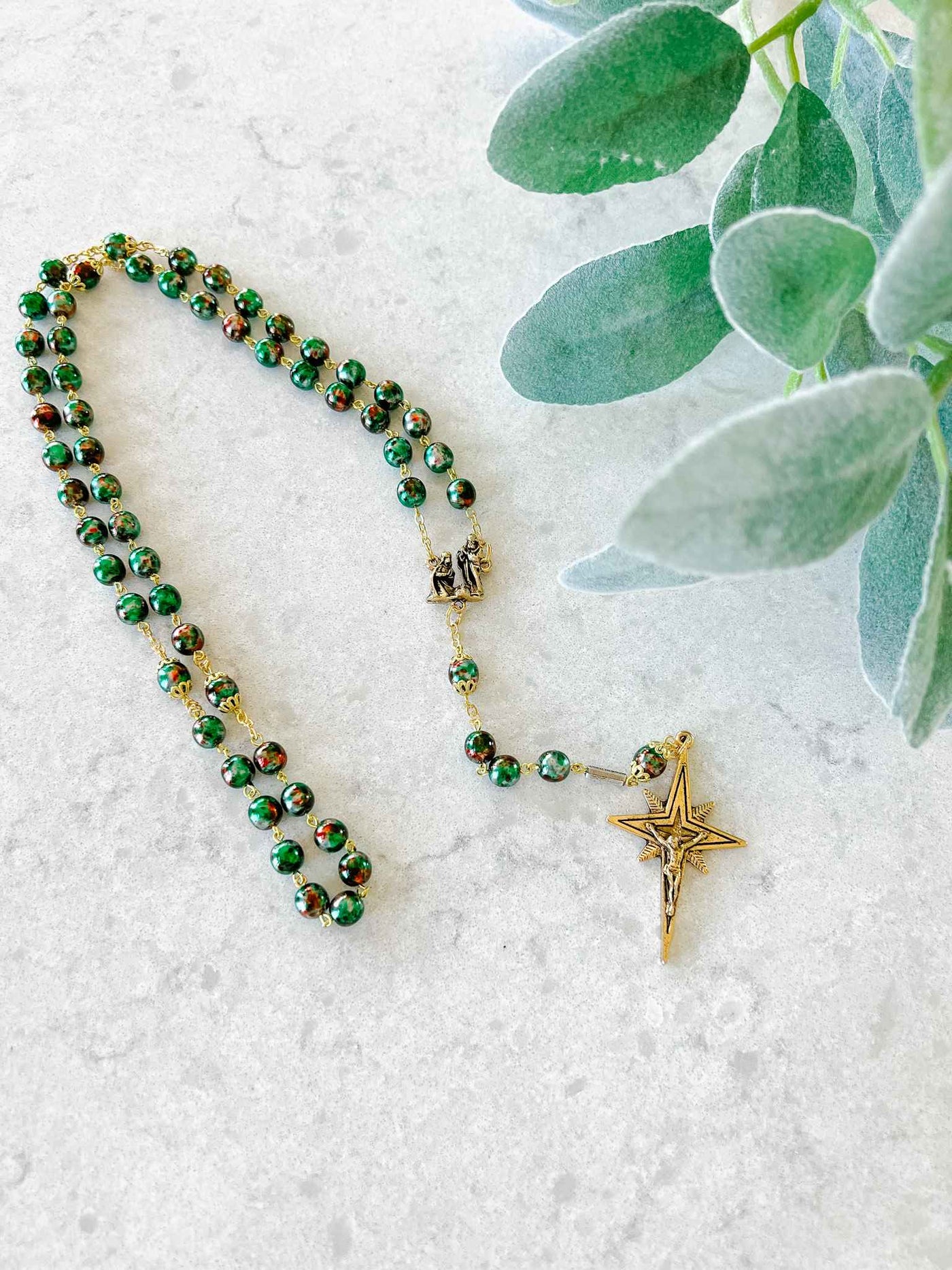 Christmas Nativity Star Rosary