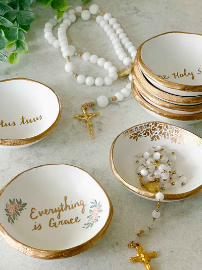 Come Holy Spirit Rosary Dish