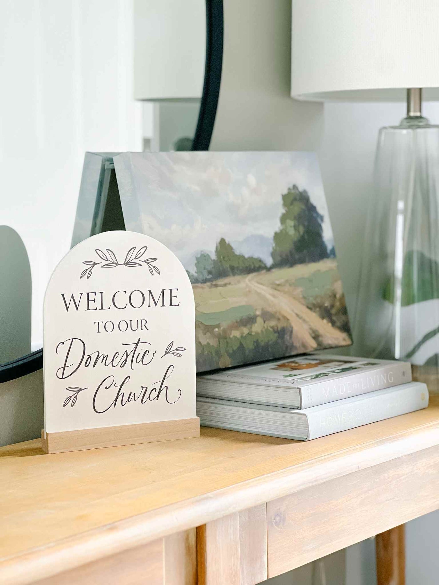 Domestic Church - Arch Sign