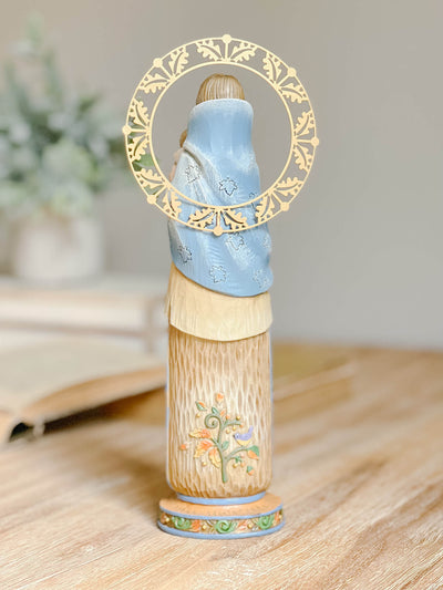 Fall Madonna Statue