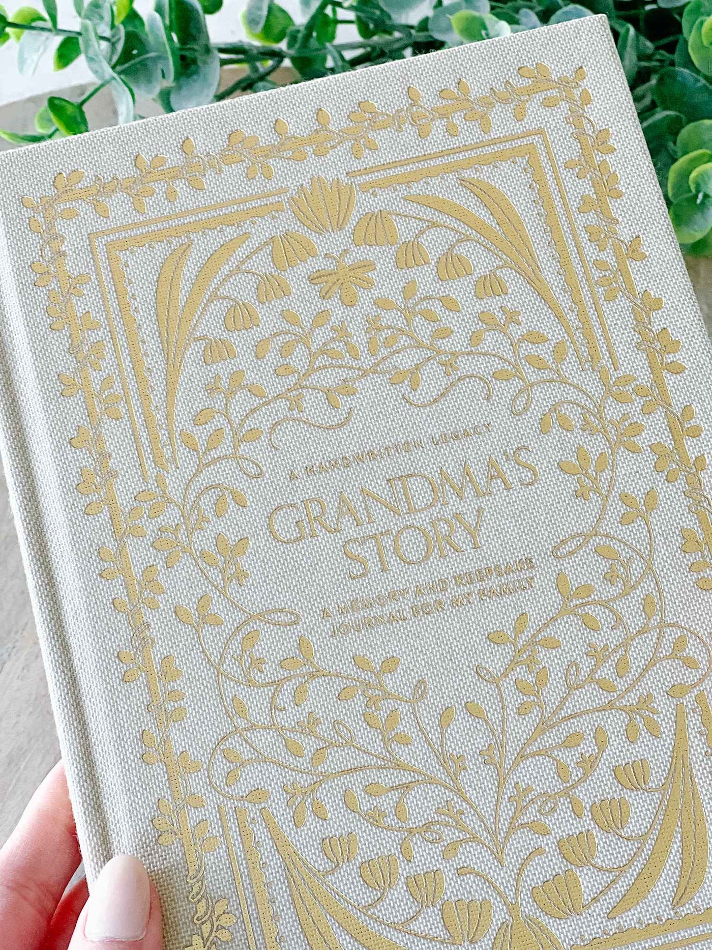 Grandma's Story - Keepsake Memory Book