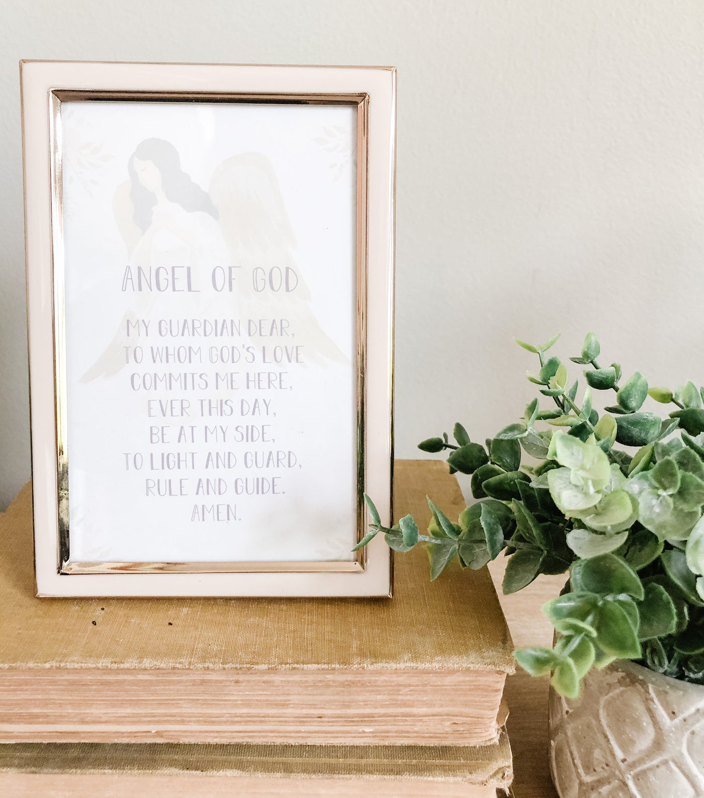 Guardian Angel Prayer - Printable