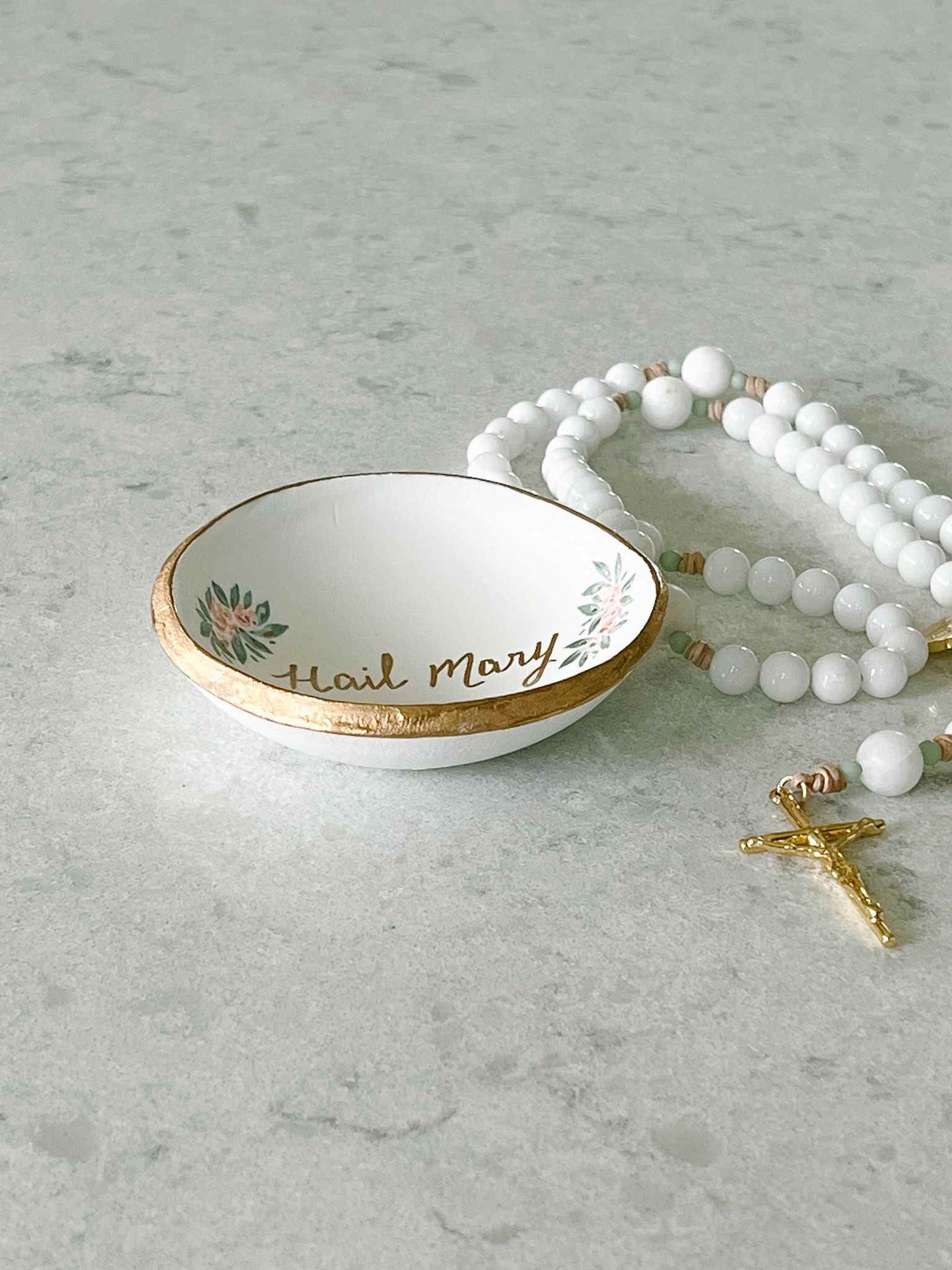 Hail Mary Rosary Dish