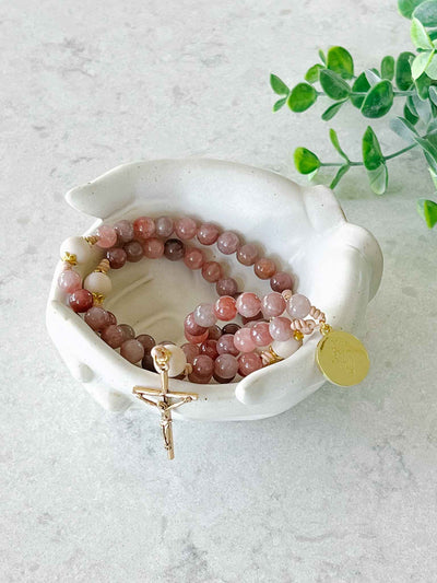 Hands Rosary Dish