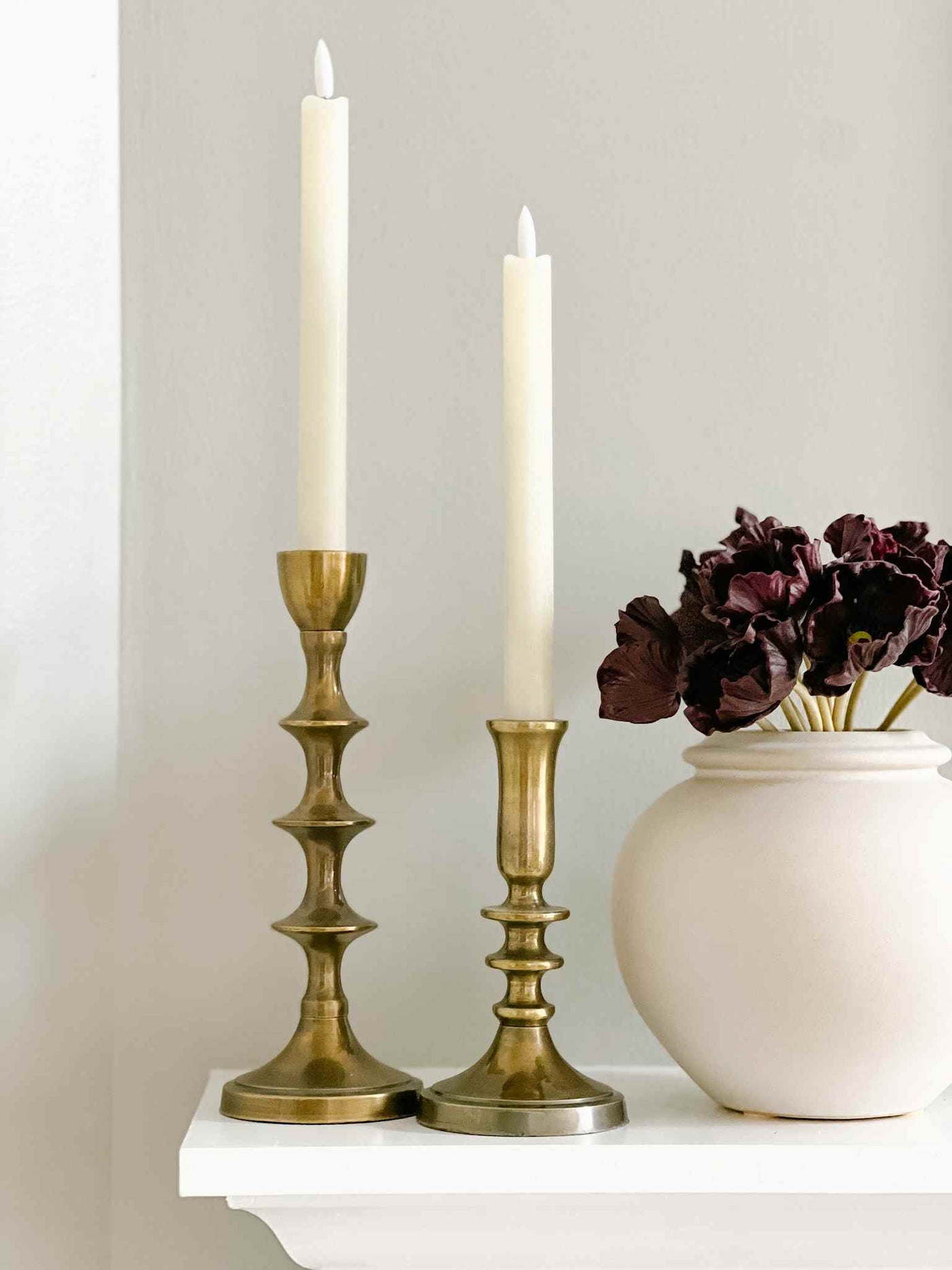 Home Altar Taper Candle Holders - Set of Two – House of Joppa