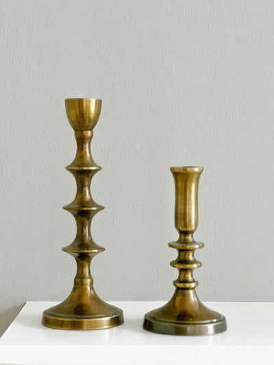 Home Altar Taper Candle Holders - Set of Two