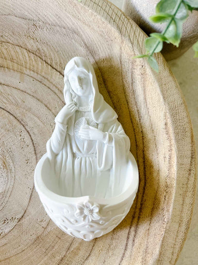 Immaculate Heart Holy Water Font