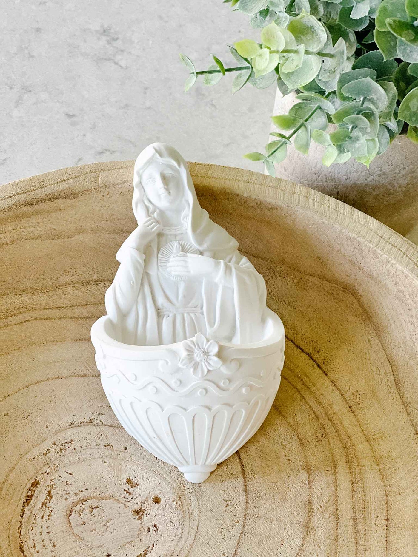 Immaculate Heart Holy Water Font