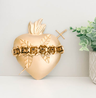 Immaculate Heart of Mary Wall Medallion