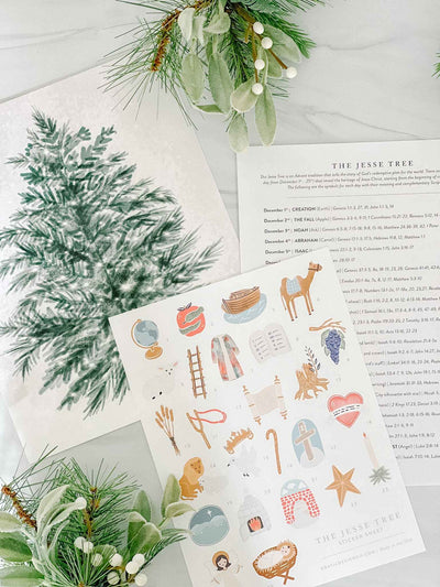 Jesse Tree Sticker Kit