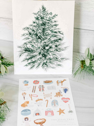 Jesse Tree Sticker Kit