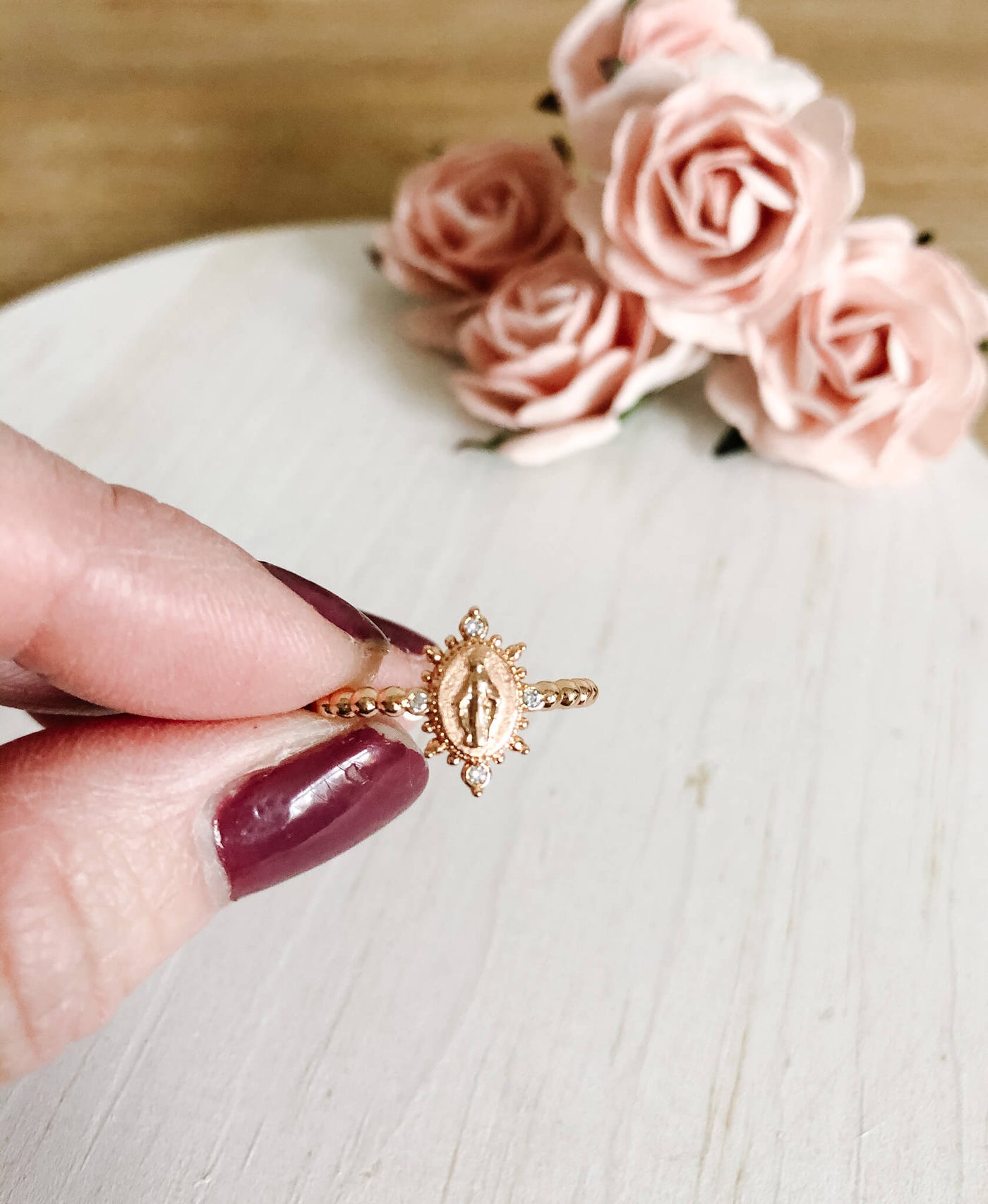 Lady Lourdes Ring - Gold