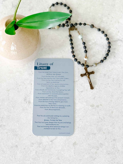 Litany of Trust - Prayer Card