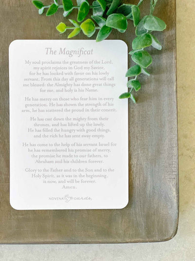 Magnificat Prayer Card