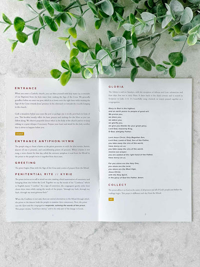 Mass Booklets