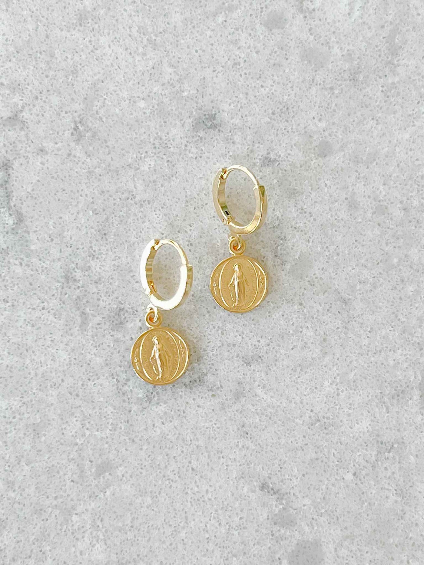 Miraculous Medal Earrings