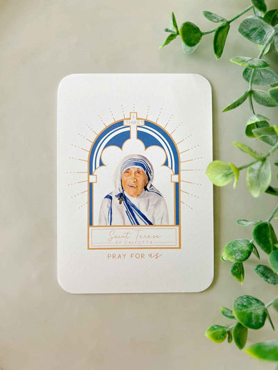 Saint Teresa of Calcutta - Prayer Card