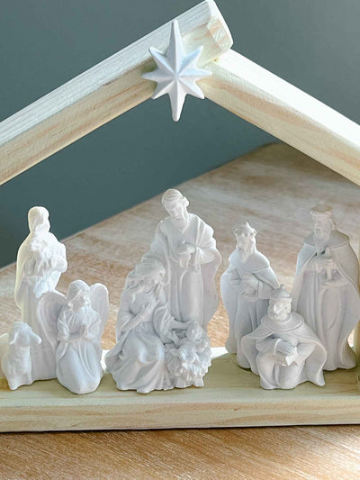 Petite Nativity Scene Set