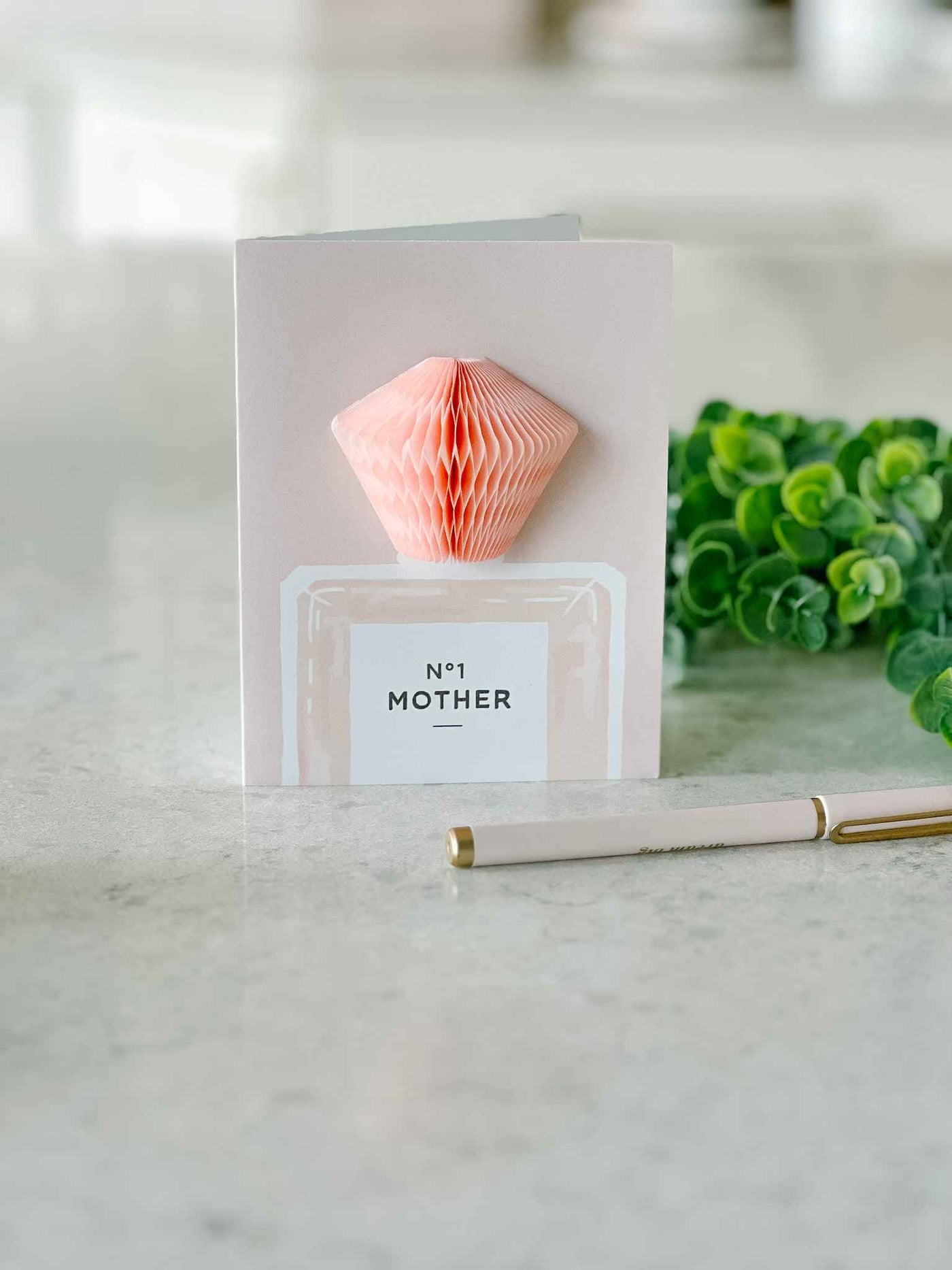 No.1 Mother - Pop Up Mother's Day Card