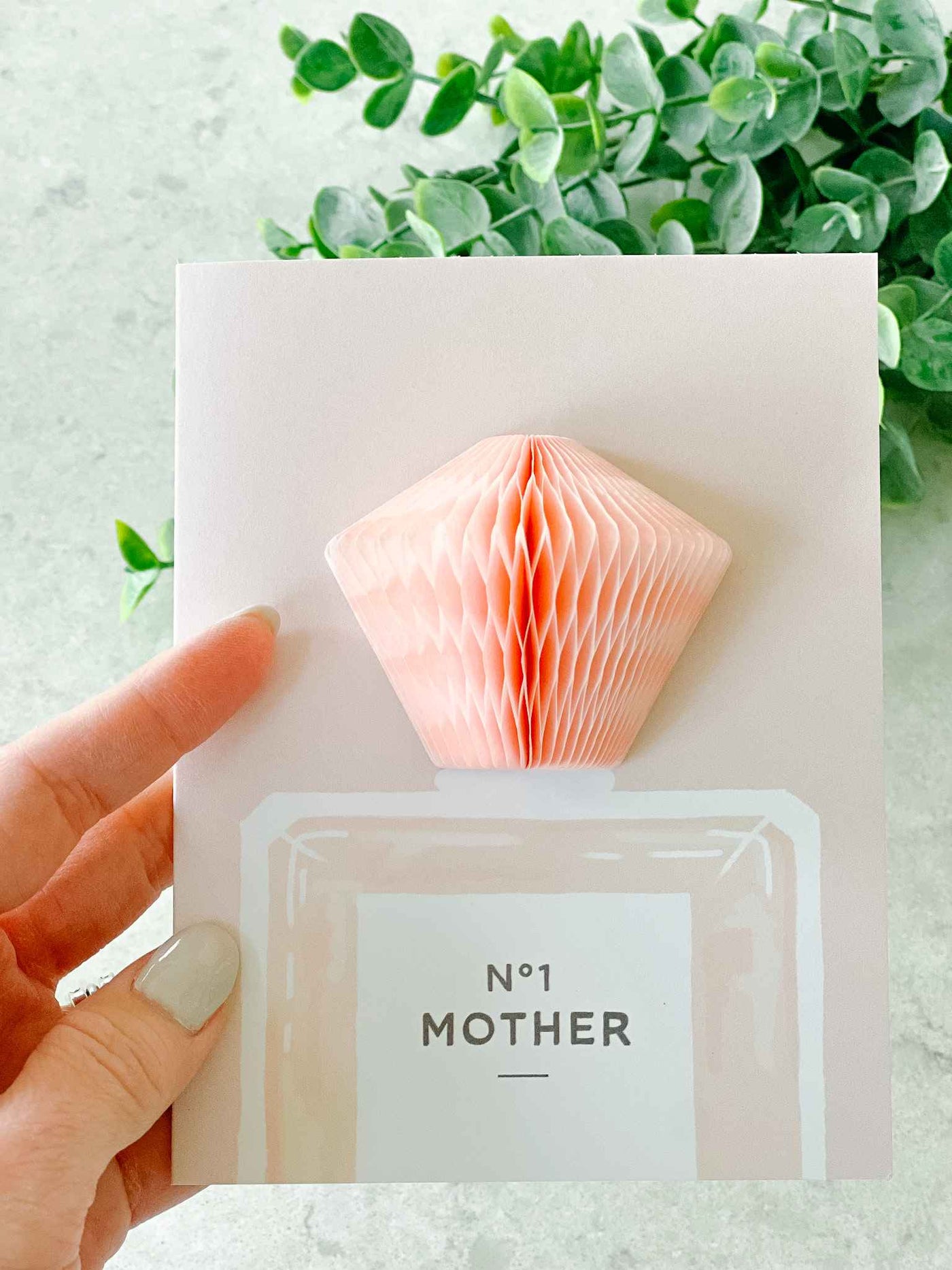No.1 Mother - Pop Up Mother's Day Card