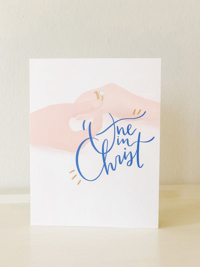 One in Christ Marriage Card