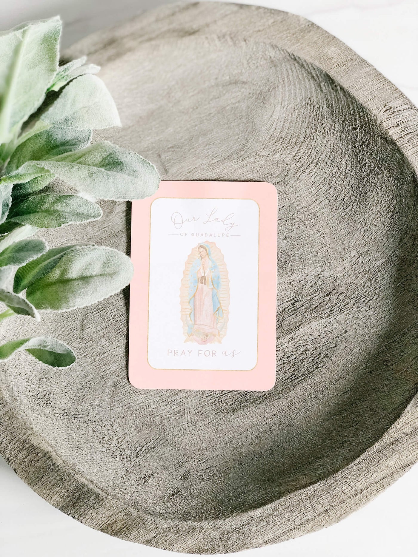 Our Lady of Guadalupe - Prayer Card