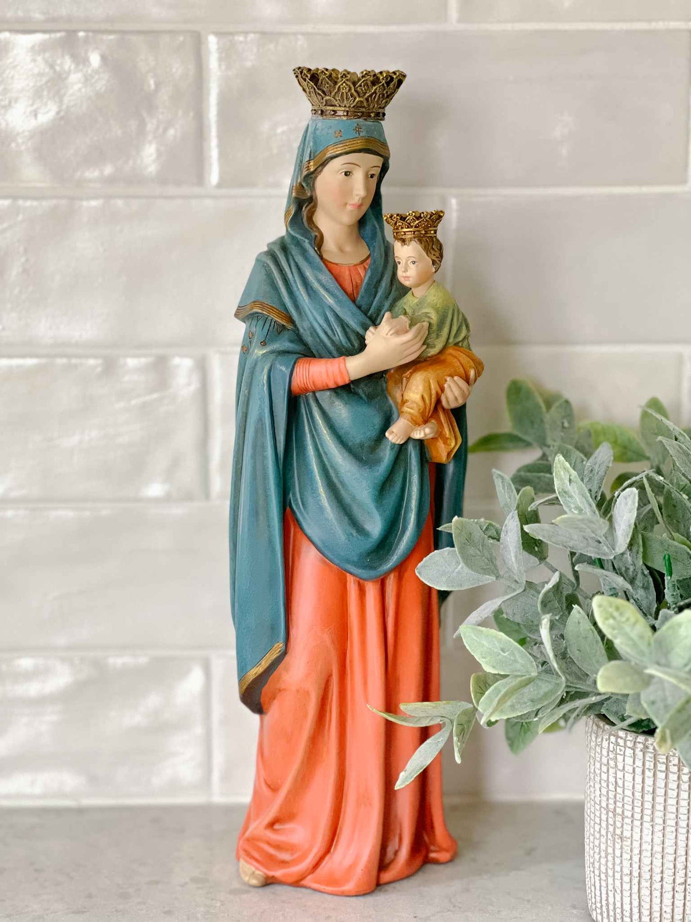 Helping Statue Statue Of Our Mother Of Perpetual Help at Samantha Wendt blog