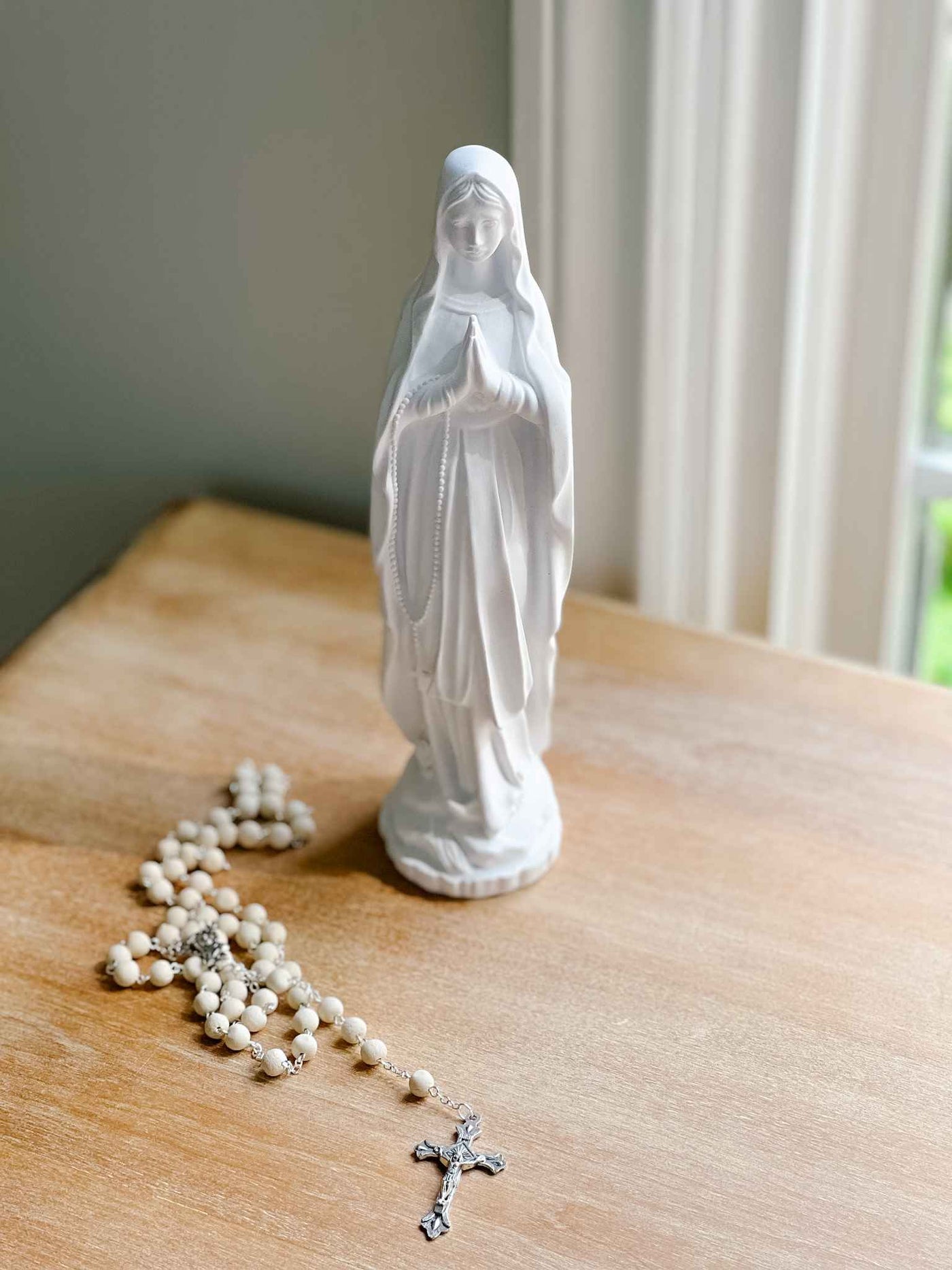 Our Lady of the Rosary Statue