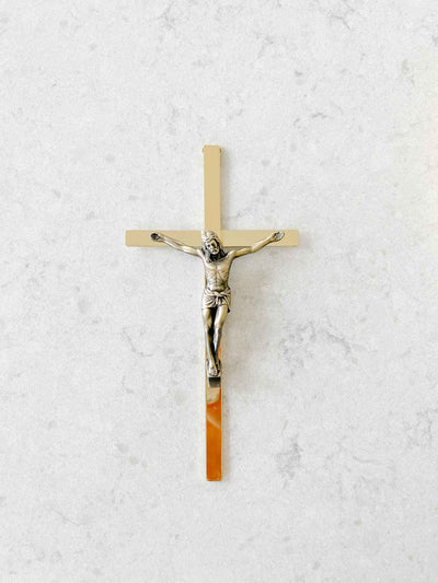 Petite Metal Crucifix