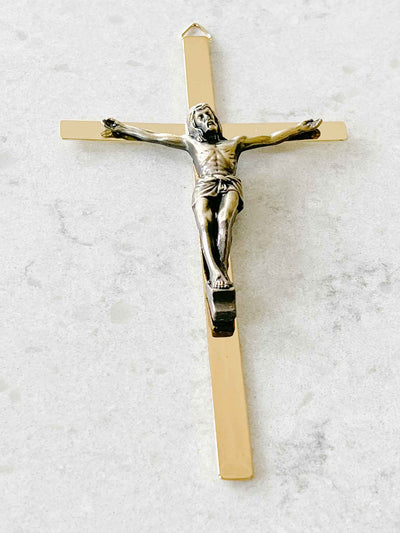 Petite Metal Crucifix