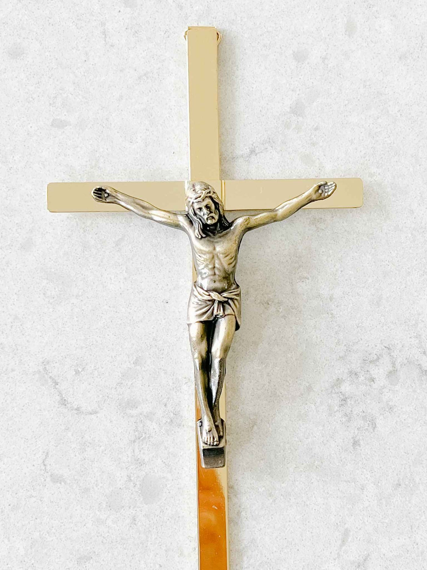 Petite Metal Crucifix