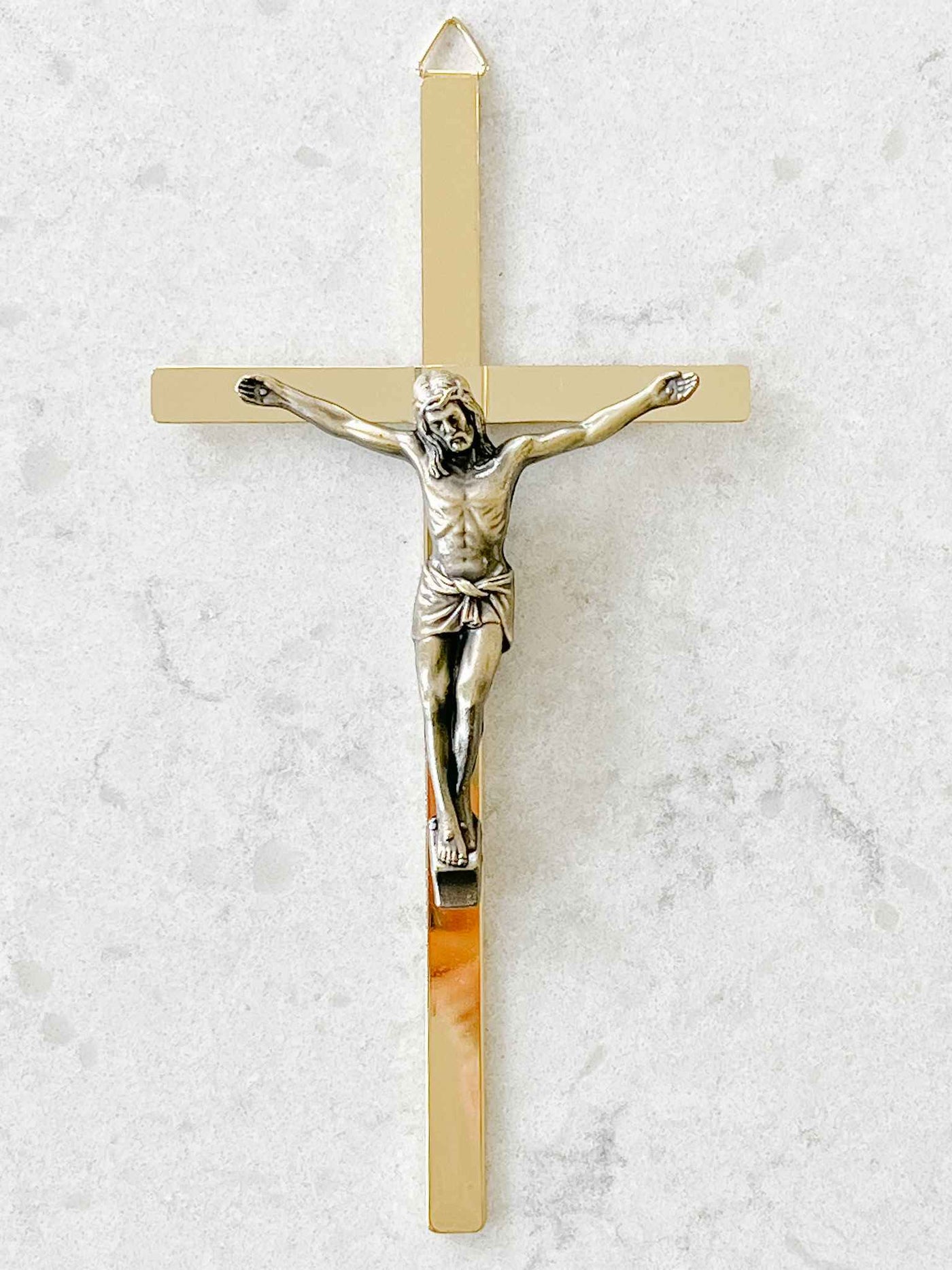 Petite Metal Crucifix