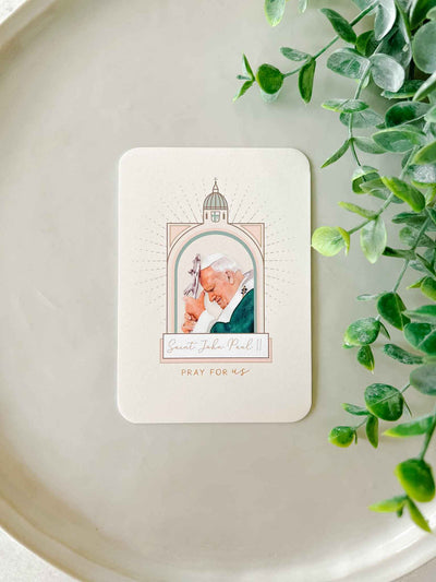 Saint John Paul II - Prayer Card