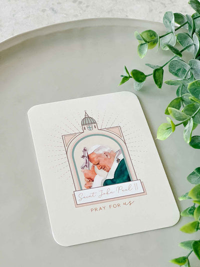 Saint John Paul II - Prayer Card